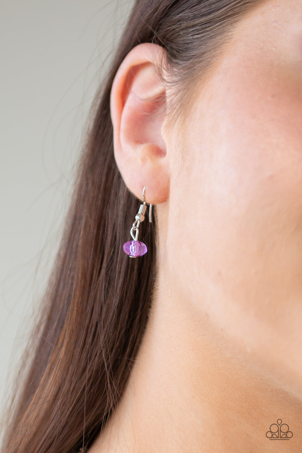 I Want To SEA The World Purple Necklace