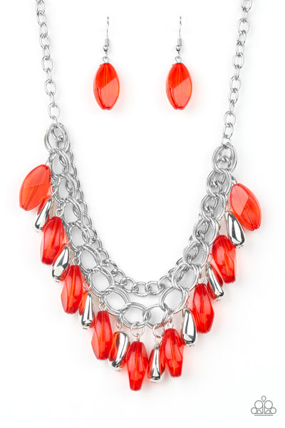 Paparazzi Spring Daydream Red Necklace