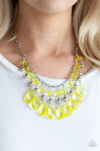 Beauty School Drop Out Yellow Necklace - Nothin' But Jewelry by Mz. Netta