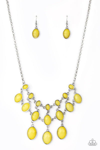 Mermaid Marmalade Yellow Necklace - Nothin' But Jewelry by Mz. Netta
