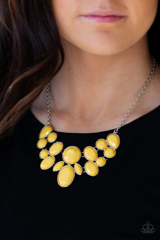 Demi-Diva Yellow Necklace