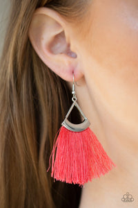 Tassel Tuesdays Orange Earrings