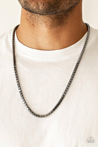 Boxed In Black Necklace - Nothin' But Jewelry by Mz. Netta