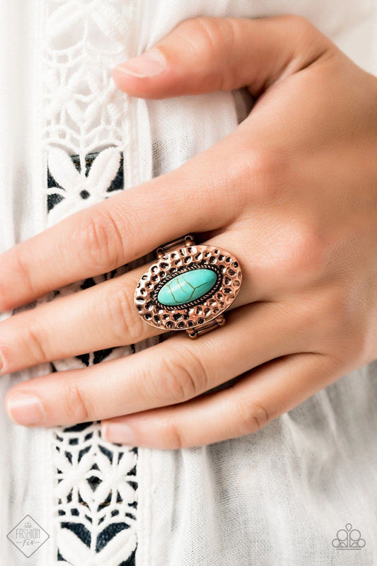 Ruler Radiance Copper Ring - Simply Santa Fe July 2019