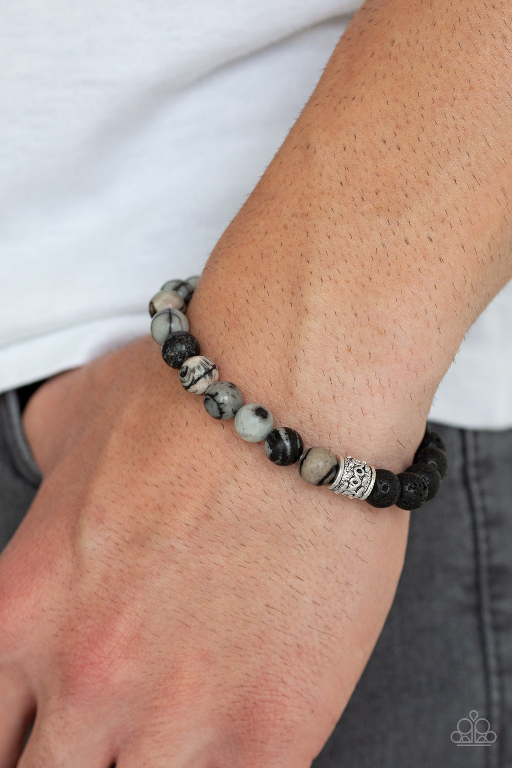 Take It Easy Black Bracelet*