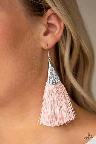 In Full PLUME Pink Earrings