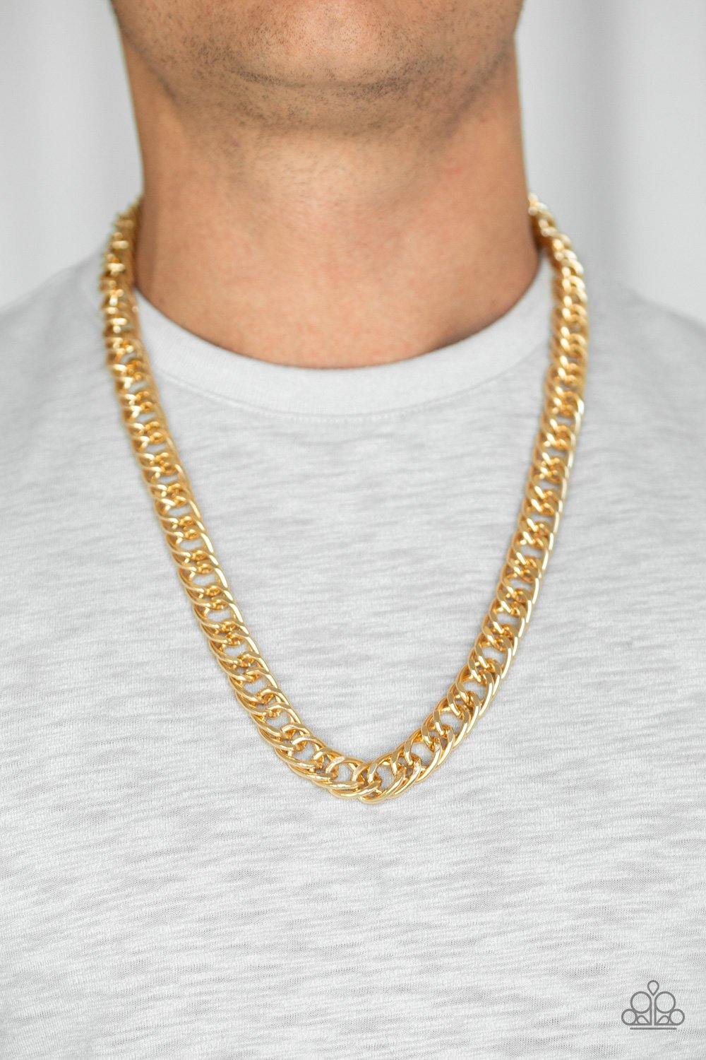 Omega Gold Men's Necklace - Nothin' But Jewelry by Mz. Netta