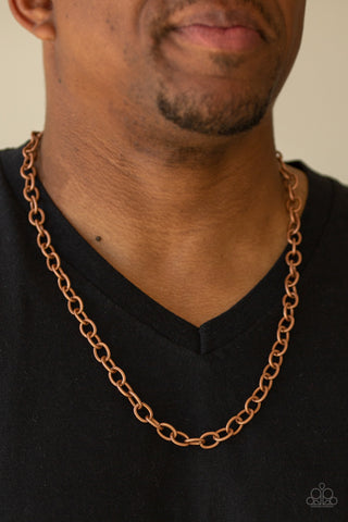 Courtside Seats Copper Necklace