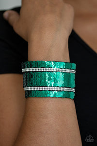 MERMAID Service Green Wrap Bracelet