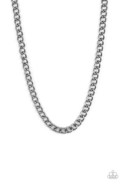 Full Court Silver Necklace