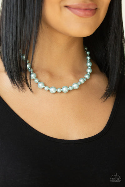 Pearl Heirloom Blue Necklace/Powder and Pearls Blue Bracelet