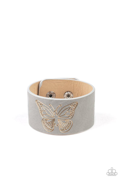 Flirty Flutter Silver Bracelet - Nothin' But Jewelry by Mz. Netta