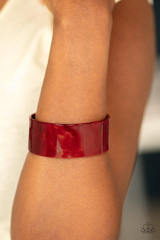 Glaze Over Red Bracelet - Nothin' But Jewelry by Mz. Netta