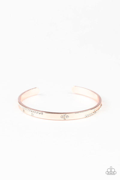 Dainty Dazzle Rose Gold Bracelet - Nothin' But Jewelry by Mz. Netta