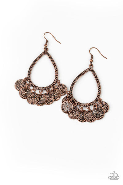 All In Good CHIME Copper Earrings - Nothin' But Jewelry by Mz. Netta