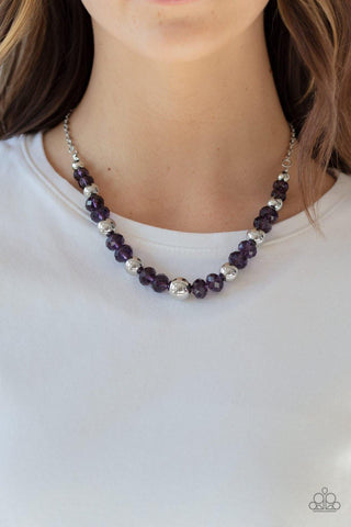 Paparazzi Jewel Jam Purple Necklace