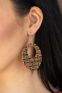 Put A Cork In It Black Earrings - Nothin' But Jewelry by Mz. Netta