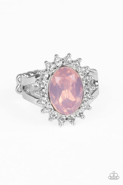 Iridescently Illuminated Pink Ring - Nothin' But Jewelry by Mz. Netta