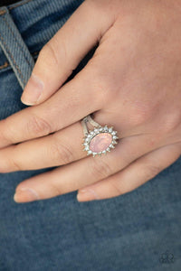 Iridescently Illuminated Pink Ring - Nothin' But Jewelry by Mz. Netta