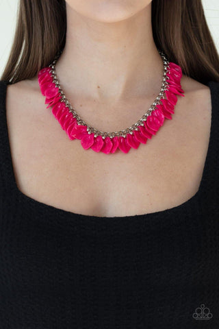 Paparazzi Accessories Super Bloom Pink Necklace