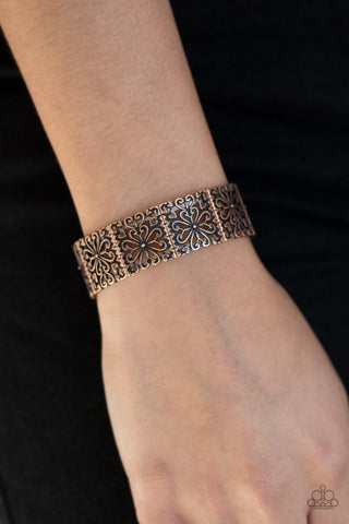 Paparazzi Summer Scandal Copper Bracelet