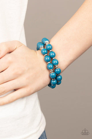 Bubble Blast Off Blue Bracelet - Nothin' But Jewelry by Mz. Netta