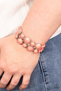 Confection Connection Orange Bracelet - Nothin' But Jewelry by Mz. Netta