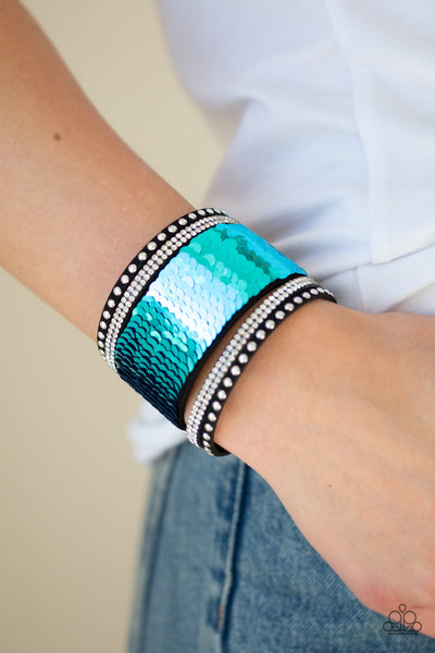 MERMAIDS Have More Fun Blue Bracelet