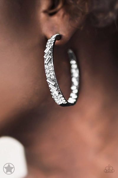 GLITZY By Association Gunmetal Earrings - Nothin' But Jewelry by Mz. Netta