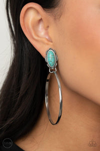 At Long LASSO Blue Earrings - Nothin' But Jewelry by Mz. Netta