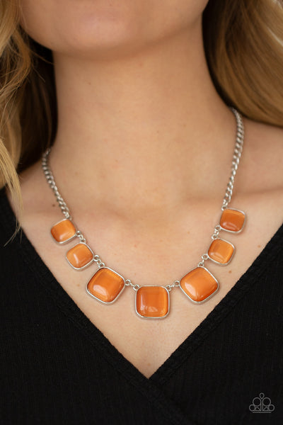 Aura Allure Orange Necklace