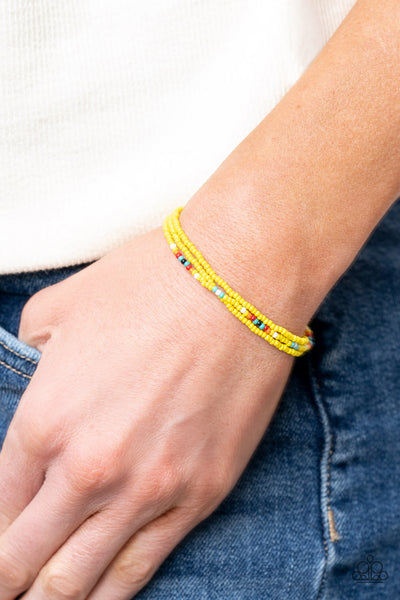 Basecamp Boyfriend Yellow Bracelet