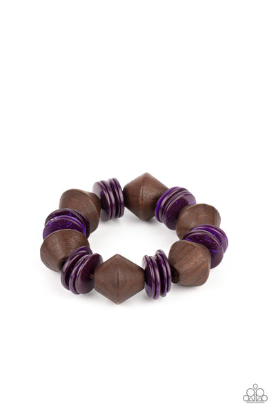 Bermuda Boardwalk Purple Bracelet