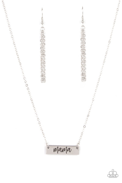 Blessed Mama Silver Necklace