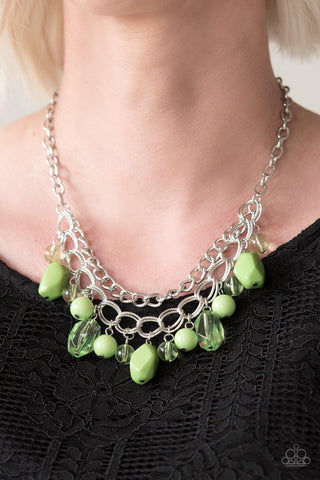 Brazilian Bay Green Necklace - Nothin' But Jewelry by Mz. Netta