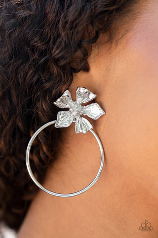 Buttercup Bliss Silver Earrings - August 2022 Life Of The Party