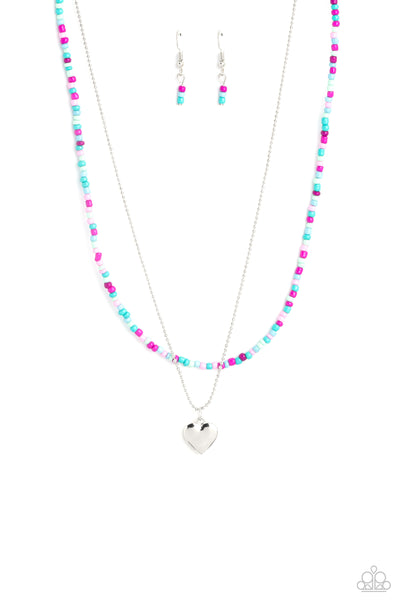 Candy Store Blue Necklace