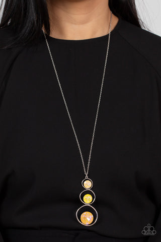 Celestial Courtier Yellow Necklace