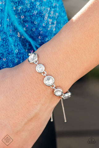 Classically Cultivated White Bracelet - November 2022 Fiercely 5th Avenue