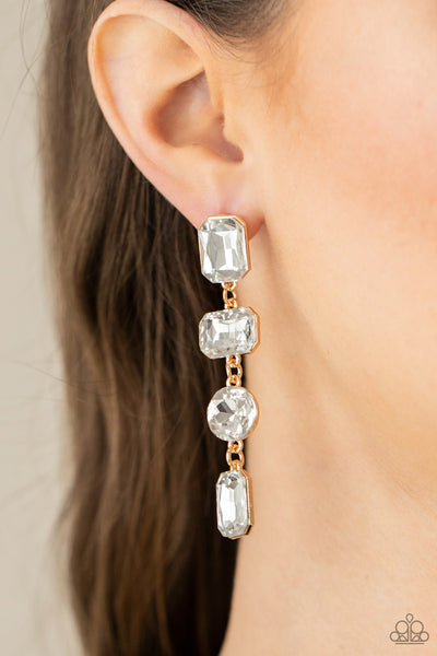 Cosmic Heiress Gold Earrings