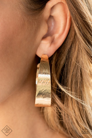 Curve Crushin' Gold Earrings - September 2021 Sunset Sightings Fashion Fix