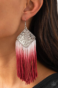 DIP The Scales Red Earrings - Nothin' But Jewelry by Mz. Netta