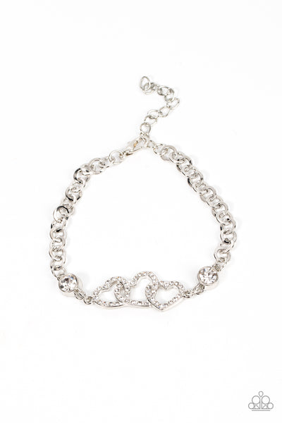 Desirable Dazzle White Bracelet