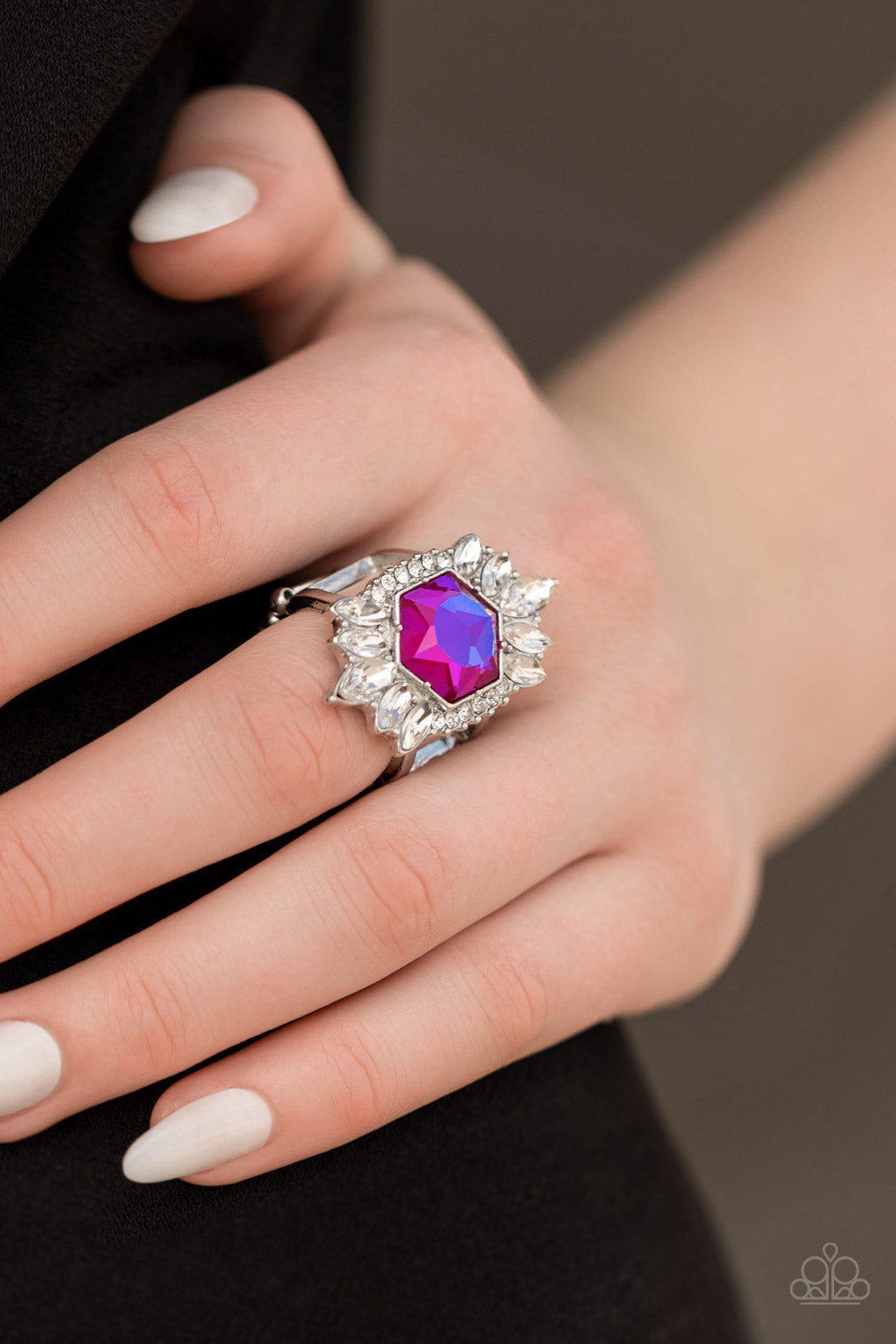 Divine Intervention Pink Ring