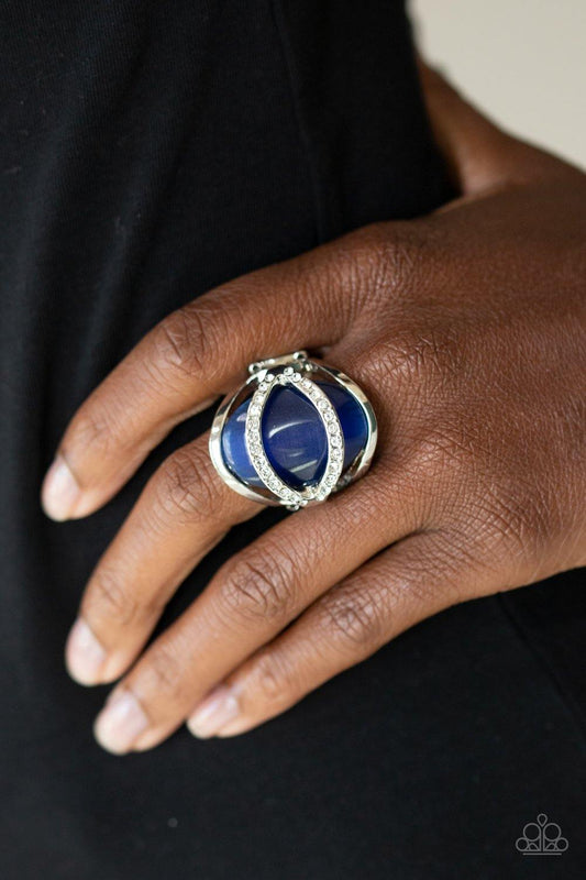 Endless Enchantment Blue Ring - November 2020 Life of the Party - Nothin' But Jewelry by Mz. Netta