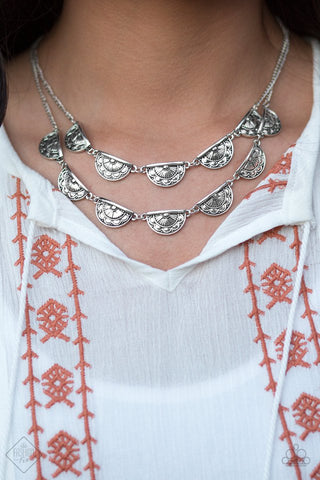 Harvest Harmony Silver Necklace