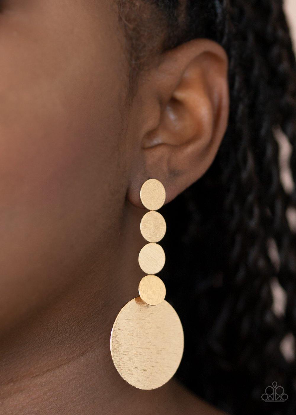 Idolized Illumination Gold Earrings - Nothin' But Jewelry by Mz. Netta