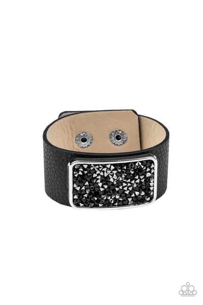 Paparazzi Interstellar Shimmer Black Bracelet