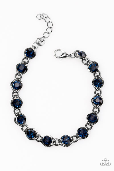 She's A GLAM-eater Blue Necklace/Last GLAM Standing - Blue