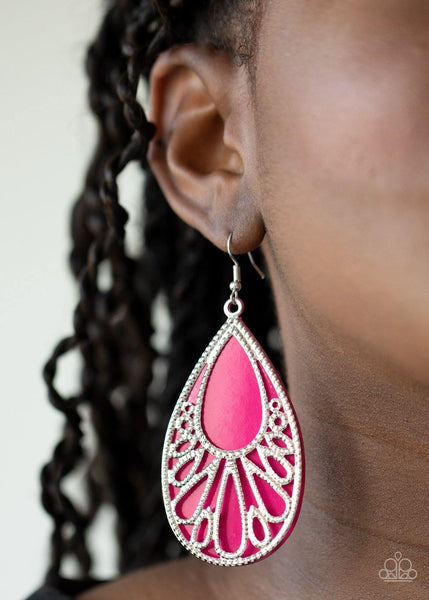 Loud and Proud Pink Earrings - Nothin' But Jewelry by Mz. Netta
